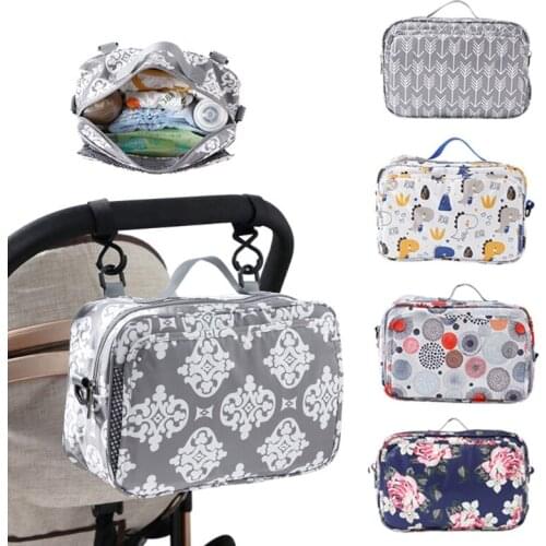 Hanging bag for Baby Stroller carriage Pram Cart Organizer Waterproof Oxford Cloth Storage bottle Nappy diaper infant Buggy