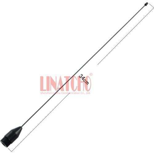 RH536 UHF VHF dual band antenna for walkie talkie HAM two way radio antenna sma male connector