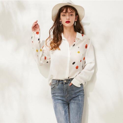 TONKINS Womens Chiffon Blouses