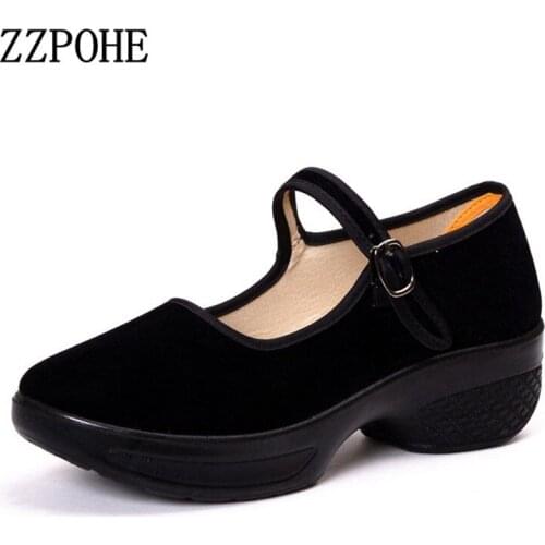 ZZPOHE Women's Shoes With A Strap