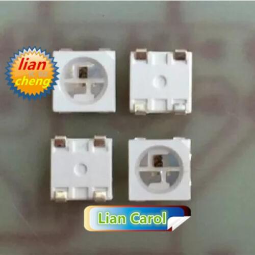 100PCS LED full color beads WS2812B built-in IC-5050 Symphony full color monochrome SMD patch