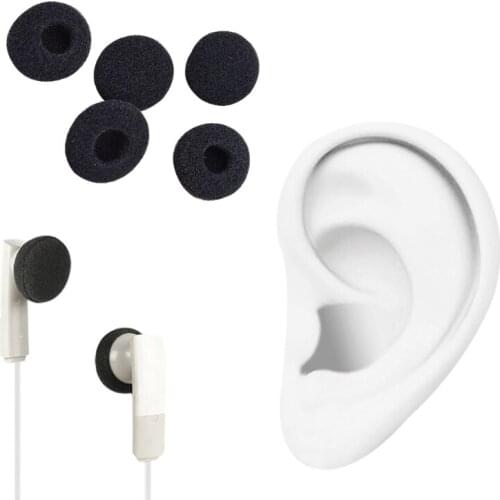 20Pcs 18mm Soft Foam Earphone Pads Earbuds Headphone Sponge Covers Replacement Cushion For Most Earphone MP3 MP4