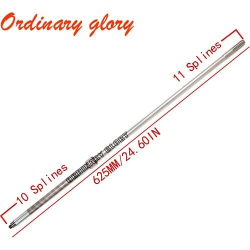 63V-45510-00 Driver Shaft short shaft (S) for Yamaha Outboard Motor 2 Stroke 9.9HP 15HP or 4 stroke F9.9 F13.5 F15 Boat Engine