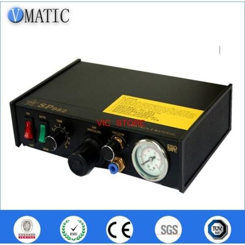 Free Shipping 220V Auto Glue Dispensing Solder Paste Liquid Controller Dropper SP982 Glue Dispensing Machine