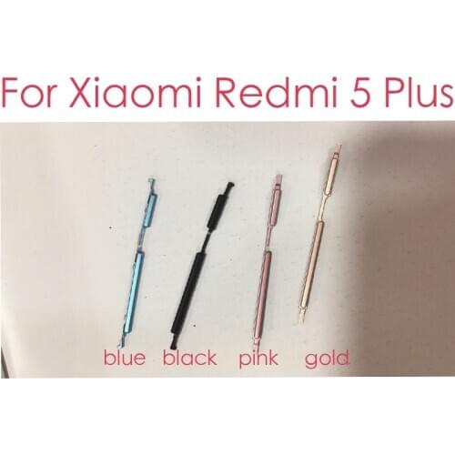 For Xiaomi Redmi 5 Plus Power Button ON OFF Volume Up Down Side Button Key