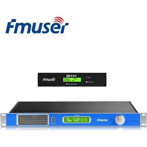 FMUSER FU-200A 1U 200W FM Transmitter with RDS-A Encoder