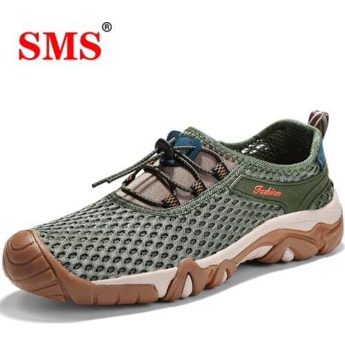 Men Aqua Shoes Antiskid Climbing Hiking Shoes Summer Breathable Outdoor Sneakers Quick Dry Water Shoes for Beach Fishing Surfing