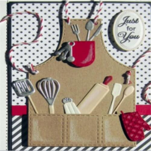 Kitchen Tools Metal Cutting Dies for Scrapbooking Handmade Mold Cut Stencil New 2021 DIY Card Make Mould Model Craft Decoration