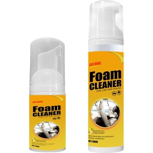 2021 30ml/100ml Multifunction Foam Cleaner Household Washing No Rinse Decontamination Cleaning Car Care Automotive Foam Cleaner