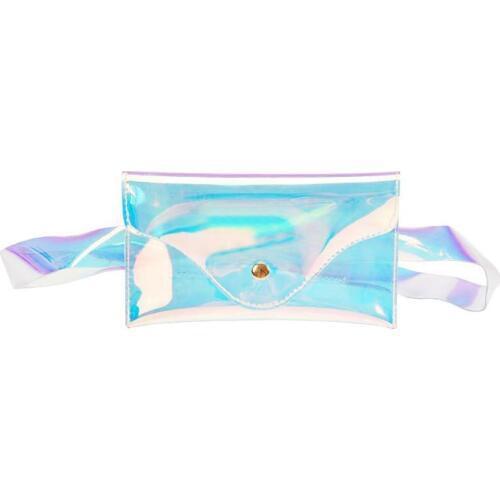 PVC Waist Pack Shoulder Bag Chest For Women Ladies Fashion Fanny Packs Belt Bags Travel Phone Purse Female Waist Pouch Pocket