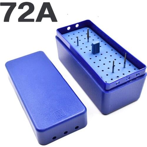 Dental 72 holes endo box endo dontic Dental Sterilize Plastic box autoclavable box