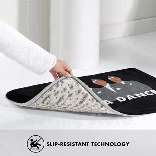Dancing Coffin Wanna Dance Mat Rug Carpet Anti-Slip Floor Mats Bedroom Dancing Pallbearers Meme Funeral Meme Song Meme Funeral