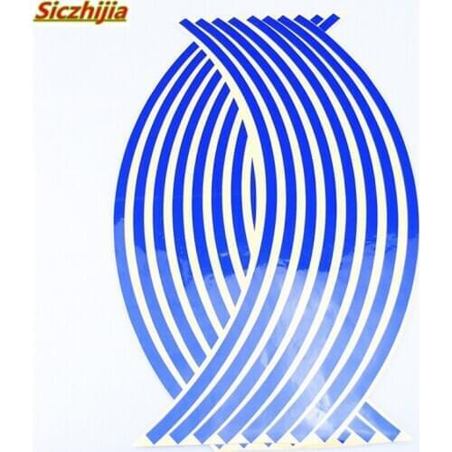 15~18 inch car and motorcycle wheel with stripe reflective sticker for Volvo S40 S60 S80 XC60 XC90 V40 V60 C30 XC70 V70