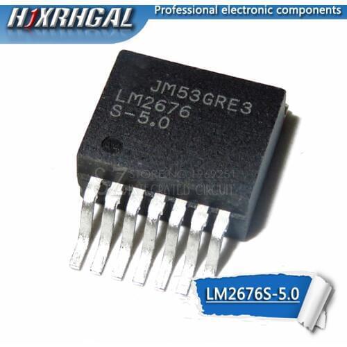 5pcs LM2676S-12 LM2676S-5.0 LM2676S-5 LM2676 TO-263 new and original HJXRHGAL