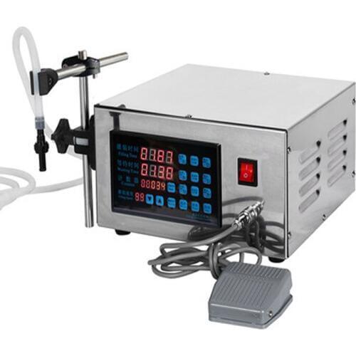 Automatic Quantitative Wine Filling Machine 220V/110V Small CNC Liquid Filling Machine XK-580