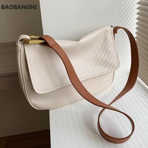 Large Soft Leather Crossbody Bag for Women Trendy Spring Designer Shoulder Handbags Women Hand bags