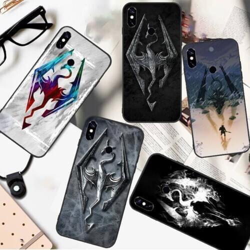 The Elder Scrolls V Skyrim Phone Case For Xiaomi Redmi 7 8 9t a3 9se k20 mi8 max3 lite 9 note 9s 10 pro