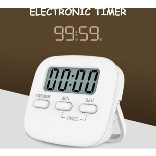 LCD Digital Kitchen Countdown Timer Stopwatch Alarm With Stand Kitchen Timer Practical Cooking Alarm Clock Dropshipping Timer