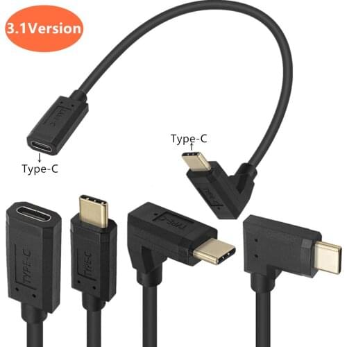 ERE USB Type-C 3.1Version 10Gbps Data Transfer, 4K Video Output Extension cable for Laptop, Monitor, Portable SSD,Smartphone