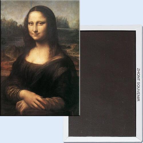 France tourist souvenirs,magnetic fridge magnets,Mona Lisa,Saint Michel Castle,Metz,Polynesia,Lyon view magnet