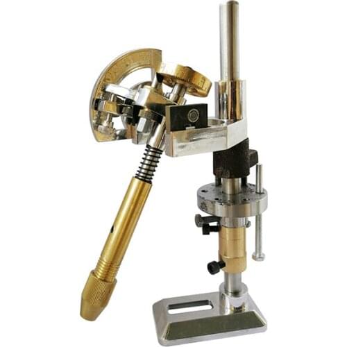 New Gem Grinding Faceted Manipulator Jade Faceting Machine Jewel Angle Milling Tool Height Adjustable + Positioner + Lotus Seat