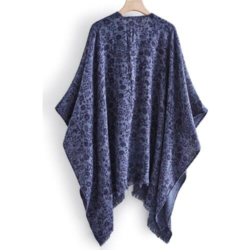 JHBeute Womens Spring Autumn Sexy Fashion Simple Shawl Scarf Warm Dual Purpose Cape coat Personalized Shawl Scarf Women Luxury