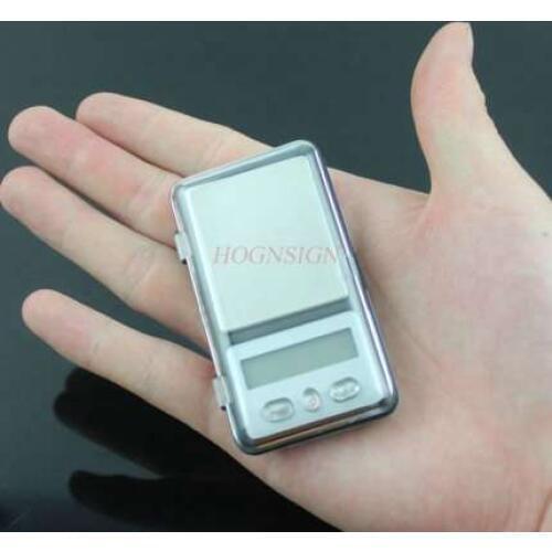 Mini electronic weighing 0.01g portable scale gold weighing accurate small gram weighing powder medicinal materials weighing