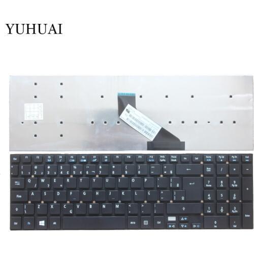2 PCS/lot New BR For ACER Aspire V3-571g V3-551 V3-771G V5WE2 Brazil black Laptop Keyboard