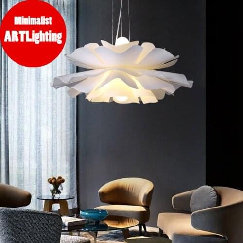 Nordic Flower creative restaurant lights modern simple clothing store individual lighting web celebrity INS girl bedroom chandel