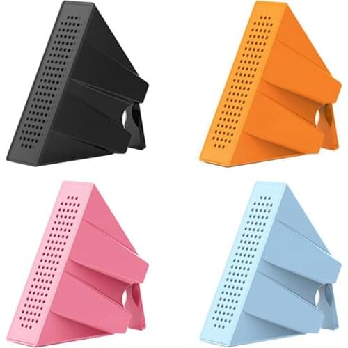 Portable Mobile Phone Speaker Holder Sound Amplifier Bracket Desktop Folding Bracket Loudspeaker with Packing 4Pcs