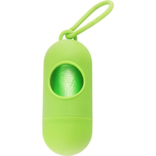 Durable Pet cleaning supplies trash box dog pick up dispenser dispensers portable pick up dog trash bag