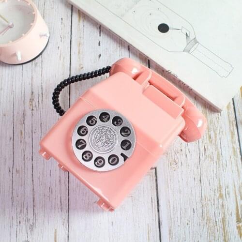 Secret Coin Money Box Bank Kids Gift Toy Pink Cute Vintage Ornament Money Box Hidden Safe Tirelire Enfant Home Decoration DG50MB