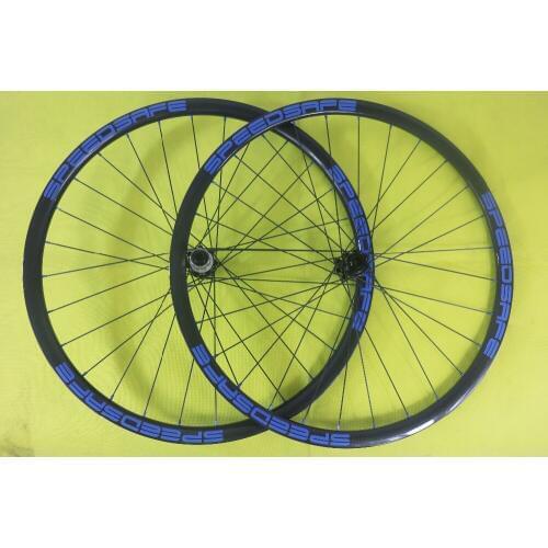 SPEEDSAFE MTB XC 29" 30mm tubeless 25mm inner width 6 bolts straight pull M32 disc carbon wheelset gravel woods marathon