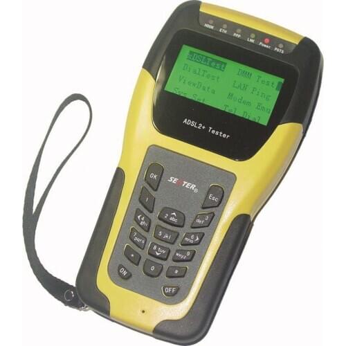 DHL Free Shipping VDSL Tester ST332B With DMM Function For ADSL,ADSL2+. READSL,VDSL2 xDSL Line Installation Tools