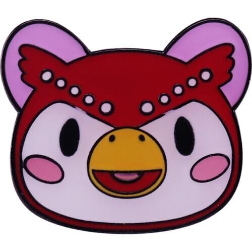 Animal Crossing Celeste The Star Gazer pin Female Owl with pink bow The stars may be bright, but so are you