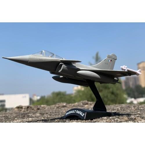 1:120 French Rafale Fighter Alloy Aircraft Model Aviation Military Model Ornaments Metal Toy Collectible Gift Souvenir Display