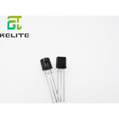 100pcs 2N3904 in-line triode transistor NPN General Purpose Amplifier TO-92 0.2A 40V