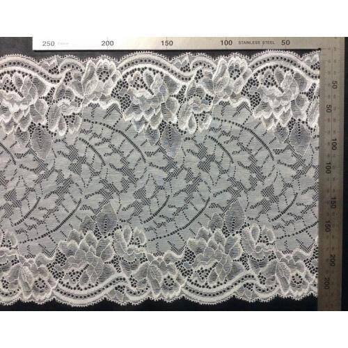 21cm hot selling symmetrical flower edge lace trim,BB0826D