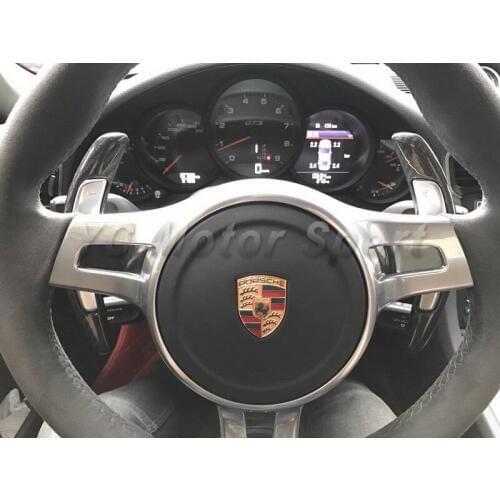Car Accessories DCF Shift Paddle Fit For 911 997 991 918 970 971 958 Cayenne Sport Model GT3 RS Extended PKD Shift Paddle