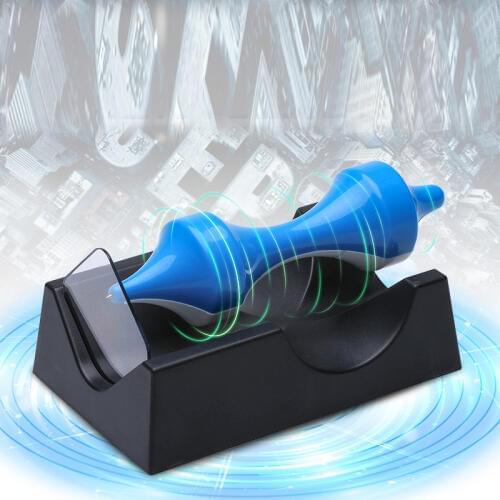 Black Suspended Magnetic Levitation Perpetual Creative Balls Physics Teaching Model Amazing Revolution Toy