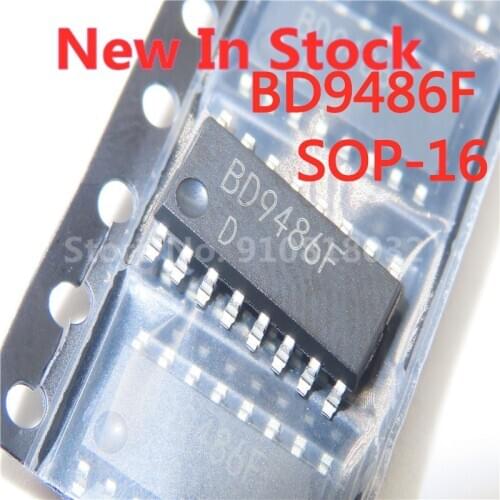 5PCS/LOT BD9486F-GE2 BD9486F BD9486 SOP-16 SMD LCD power chip NEW In Stock