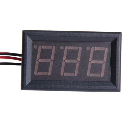 Digital DC Ammeter 20A Red LED Panel Amp Meter Digital Electricity Meter