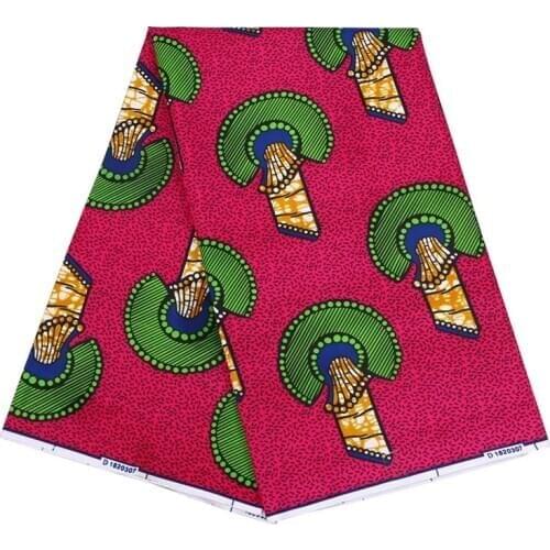 Flower coat polyester wax printed fabric Ankara flower vest high quality 3 yd 6 yd /lot African fabric party dress FP6164
