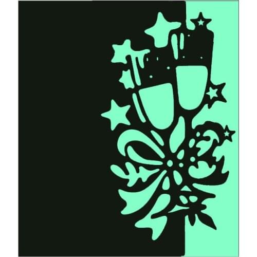 Flower Border Metal Cutting Dies Scrapbooking Photo Album Cards Making Craft Edge Stencil Stamps and Slimline Card Dies2020