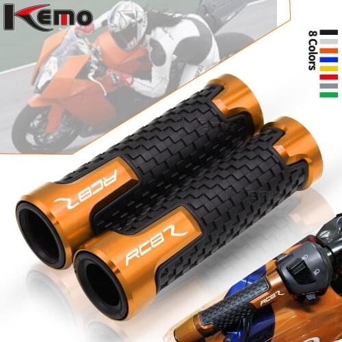 For RC8 RC8R RC8/R rc8 7/8" 22mm Motorcycle Accessories CNC Aluminum Handlebar Hand Grips Handle Bar End Grip