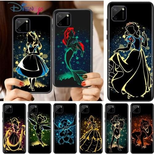 Elsa Ariel Princess For OPPO Reno 10X ZOOM A ACE 2 Z Find X2 Neo Lite Realme V3 V5 V15 Narzo 10 20 Pro Soft Phone Case