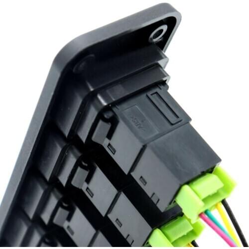 Headlight Mirror Window Switch Chrome Headlight Fog Lamp Electric Power Side View Mirror Adjust Knob Switch Control Kit