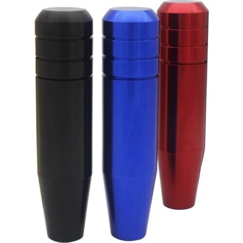 Car Universal Aluminum Gear Shift Knob 18cm Racing Shifter Handle Lever Stick
