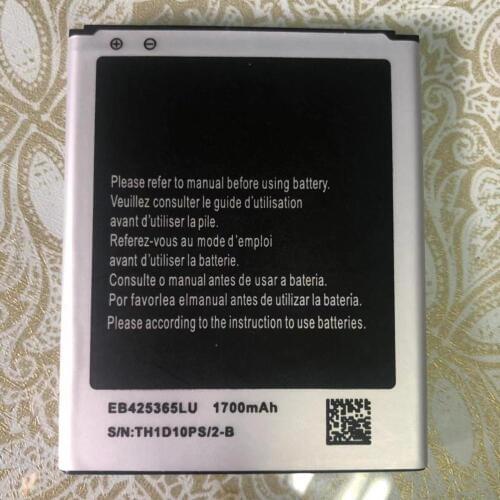 Good quality AAA For Samsung GALAXY i8262D i829 i8268 Battery Mobile Phone Board EB425365LU Li-ion Replacement 1700mAh