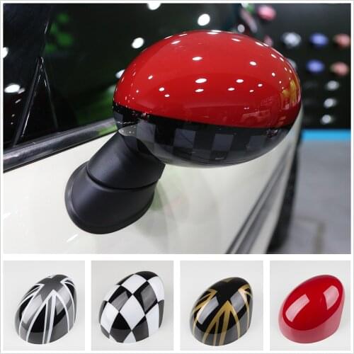 RHD Side Wing Mirror Cover Cap Trim 2pcs for Mini Cooper F Series F54 Clubman F55 F56 Hatchback F57 Covertible F60 Countryman